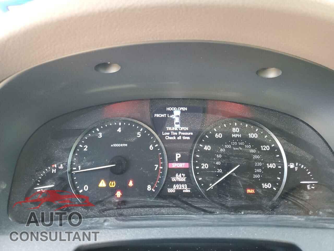 LEXUS LS460 2014 - JTHBL5EF4E5131502