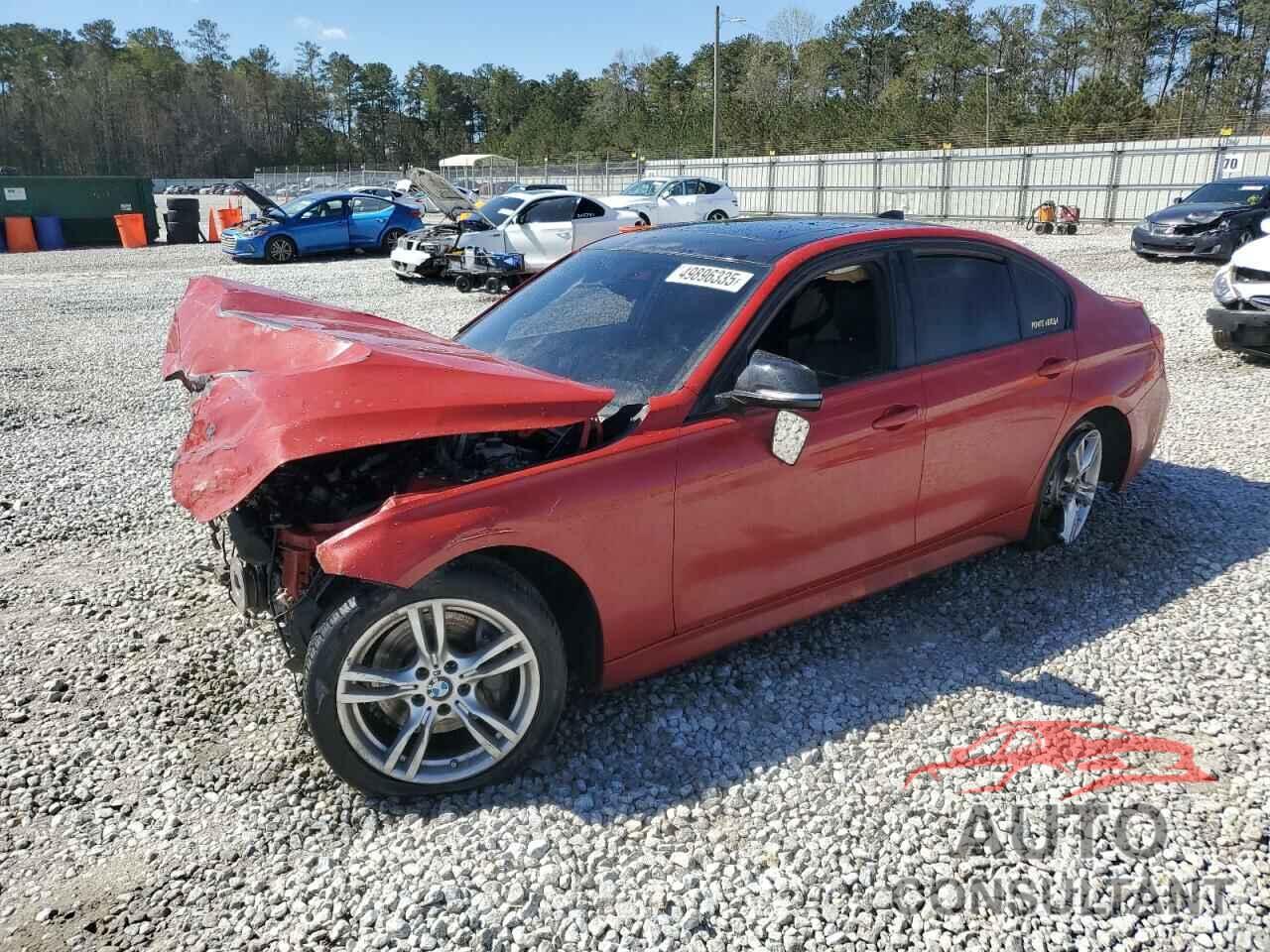 BMW 3 SERIES 2016 - WBA8B3G53GNT63046