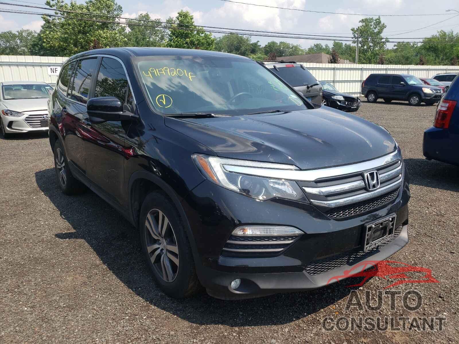 HONDA PILOT 2017 - 5FNYF6H79HB059227