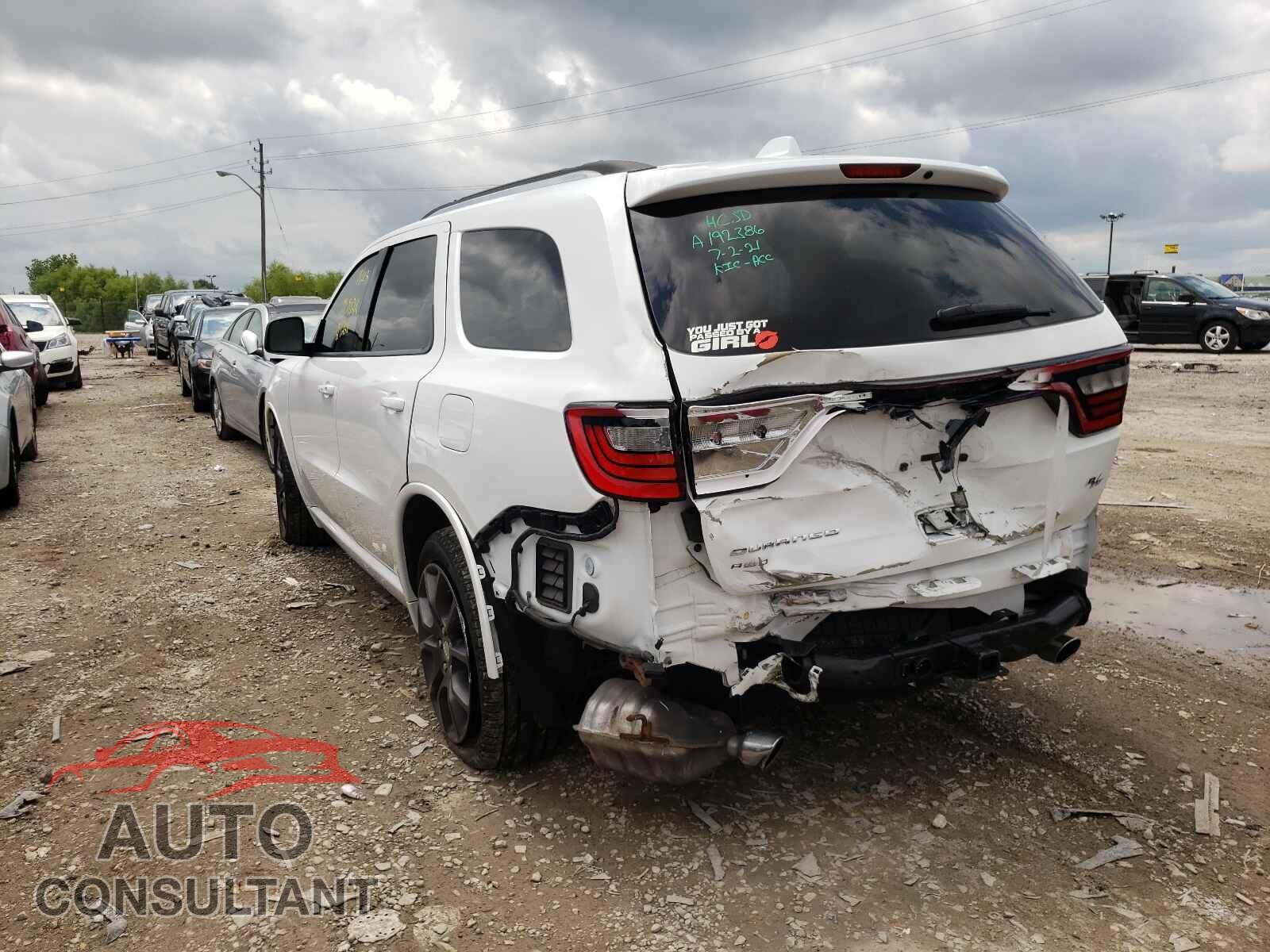 DODGE DURANGO 2017 - 1C4SDJCT1HC649115