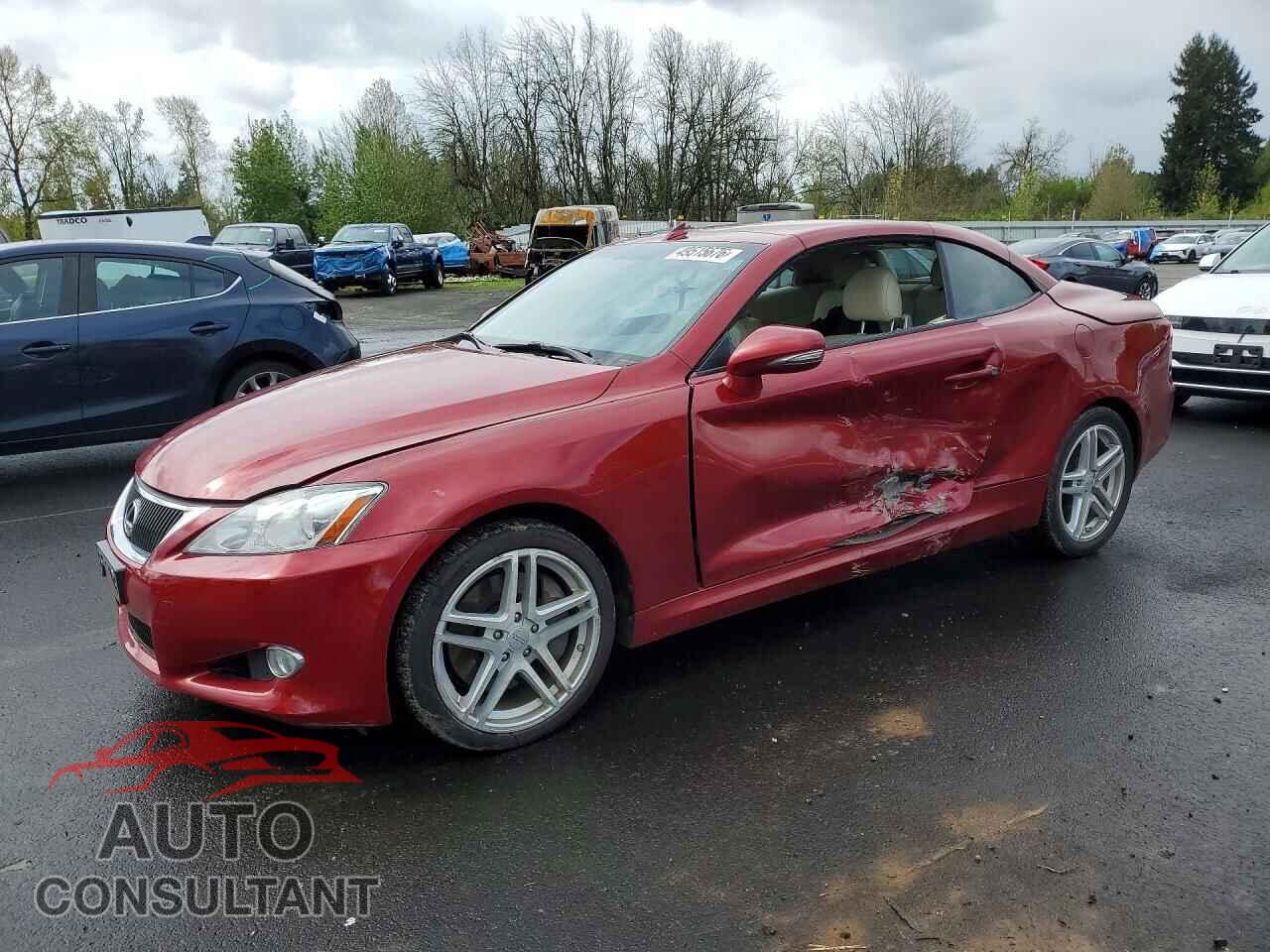 LEXUS IS 2010 - JTHFE2C21A2503481