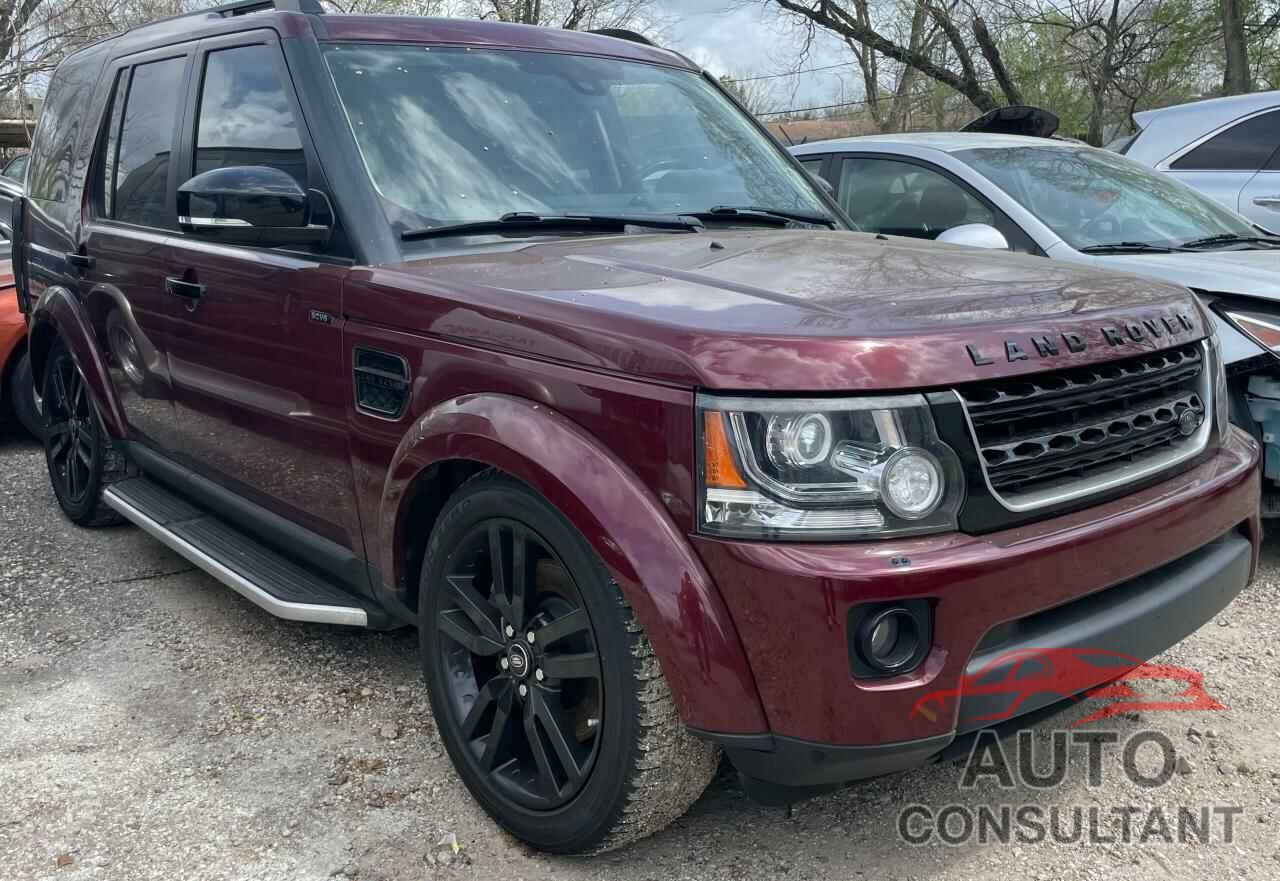 LAND ROVER LR4 2016 - SALAG2V65GA802260