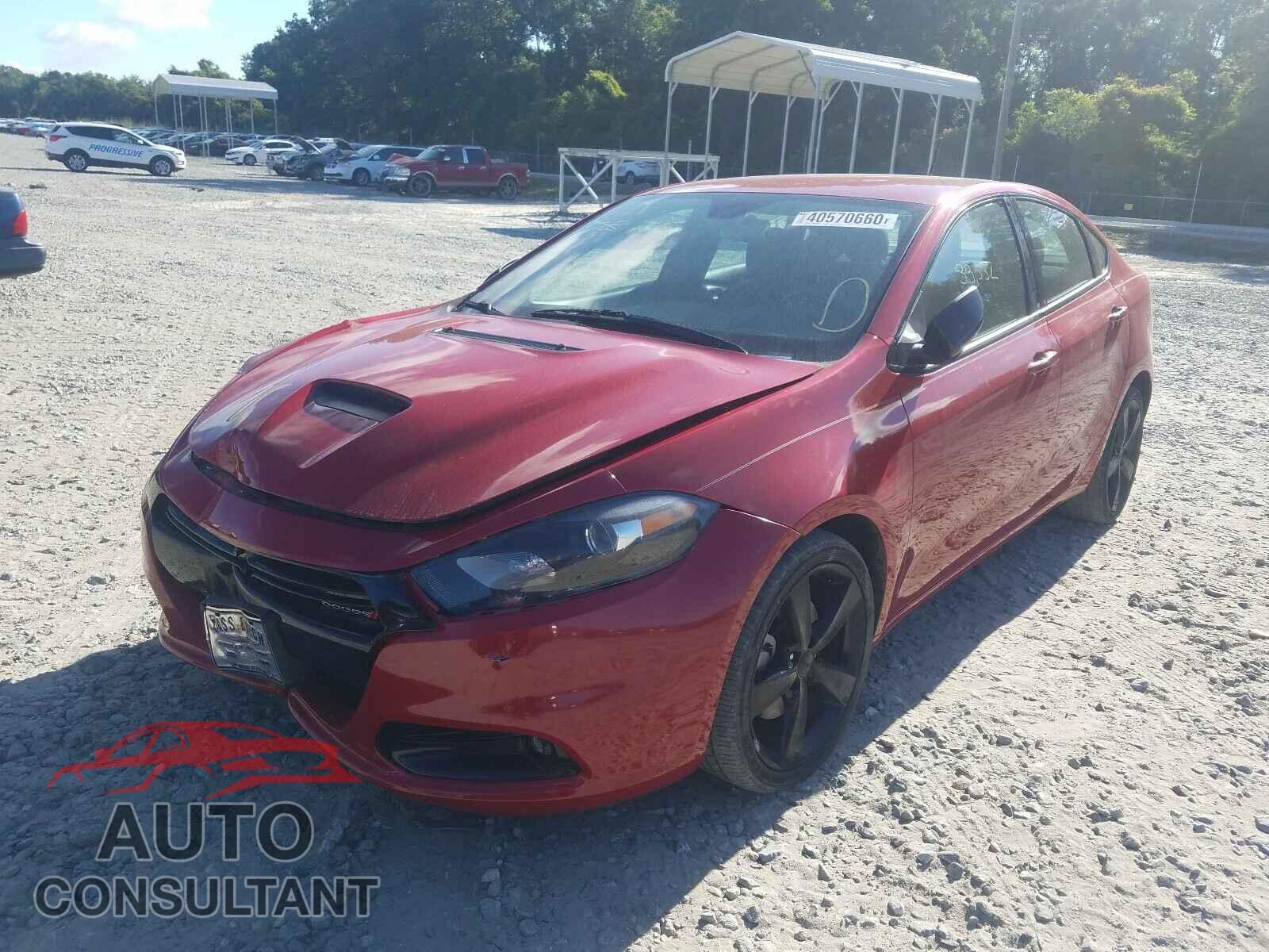 DODGE DART 2016 - 1C3CDFBB5GD624452