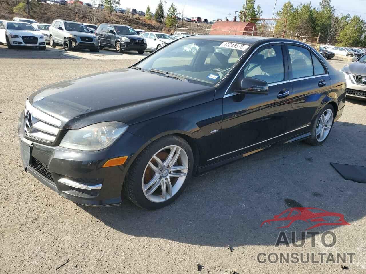 MERCEDES-BENZ C-CLASS 2012 - WDDGF4HB9CR197105