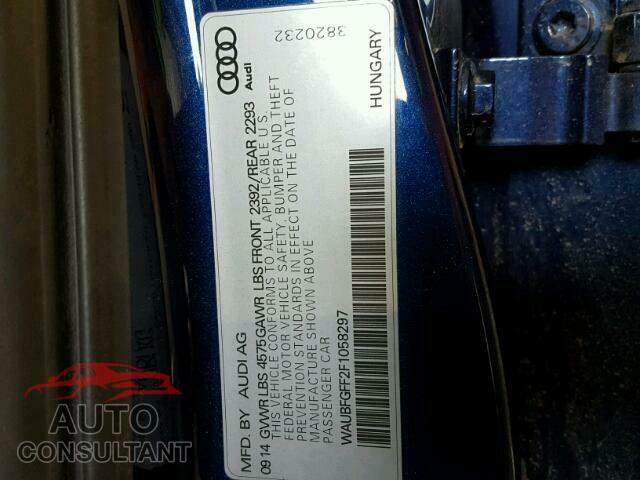 AUDI S3 2015 - WAUBFGFF2F1058297