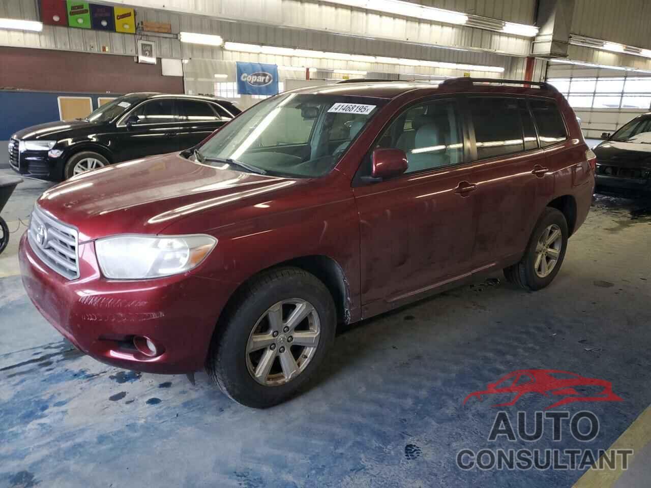 TOYOTA HIGHLANDER 2010 - 5TDJK3EH4AS037274