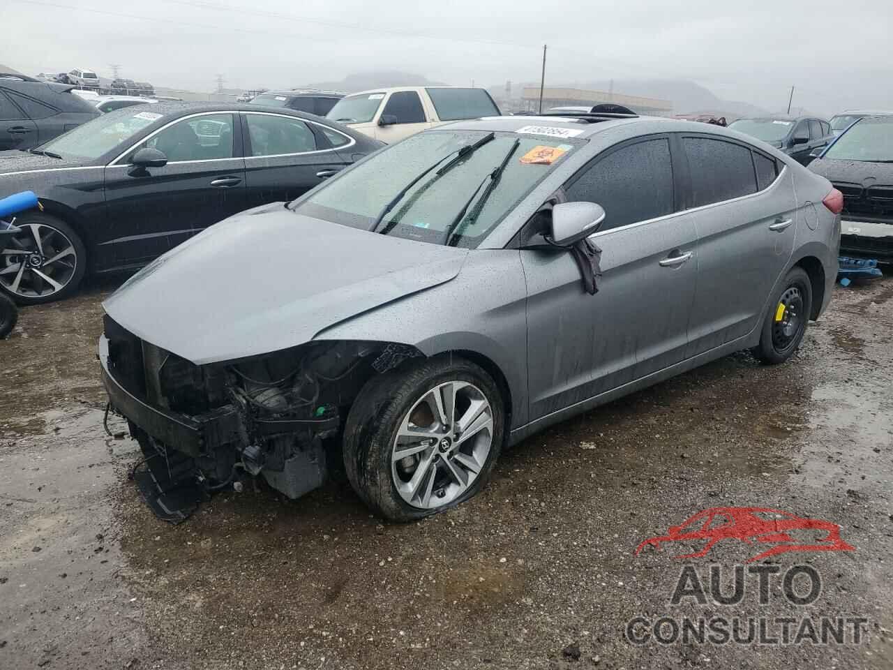 HYUNDAI ELANTRA 2017 - KMHD84LF2HU338355