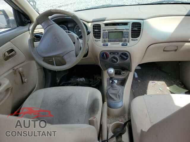 KIA RIO 2009 - KNADE223196561286