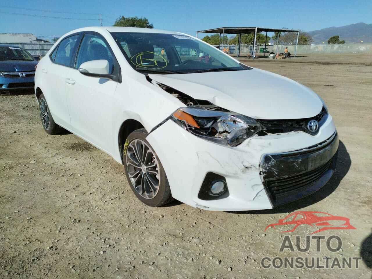 TOYOTA COROLLA 2016 - 5YFBURHE8GP432160