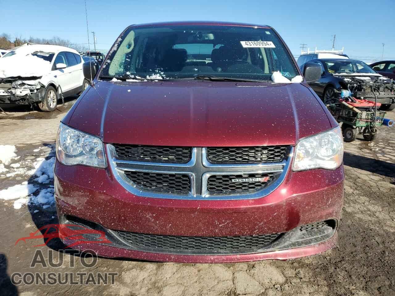 DODGE CARAVAN 2018 - 2C4RDGBG8JR134342