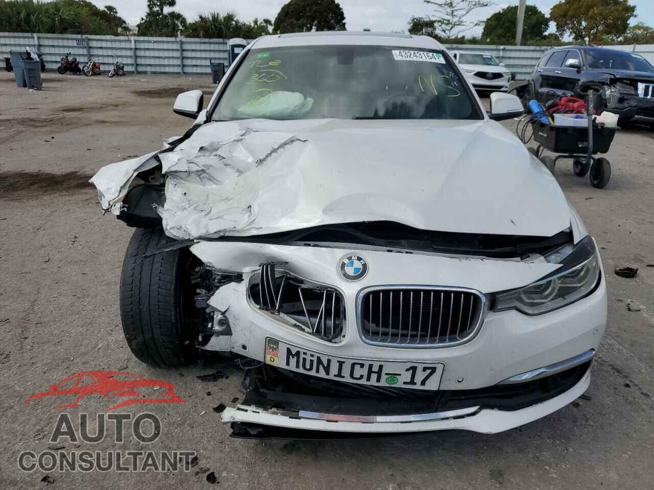 BMW 3 SERIES 2016 - WBA8E9C5XGK644021