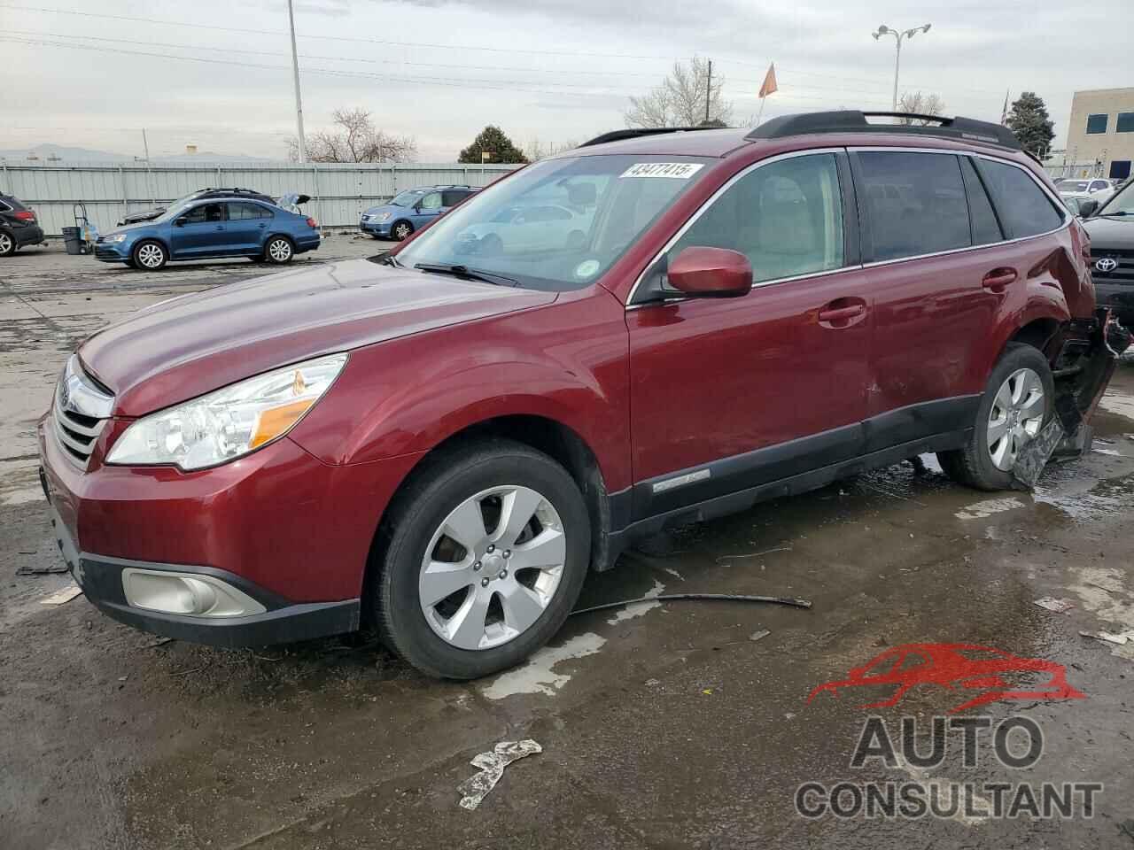 SUBARU OUTBACK 2011 - 4S4BRBCC8B3418500