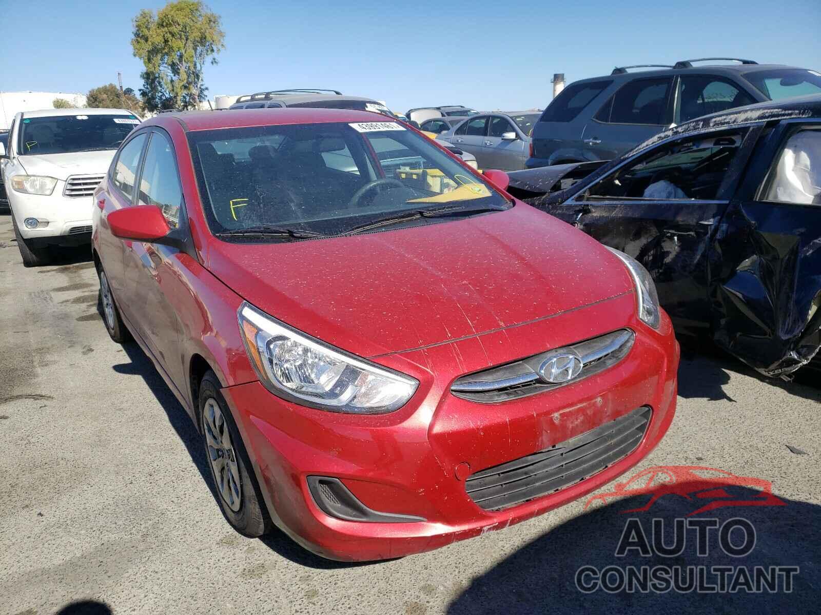 HYUNDAI ACCENT 2017 - KMHCT4AE2HU389326