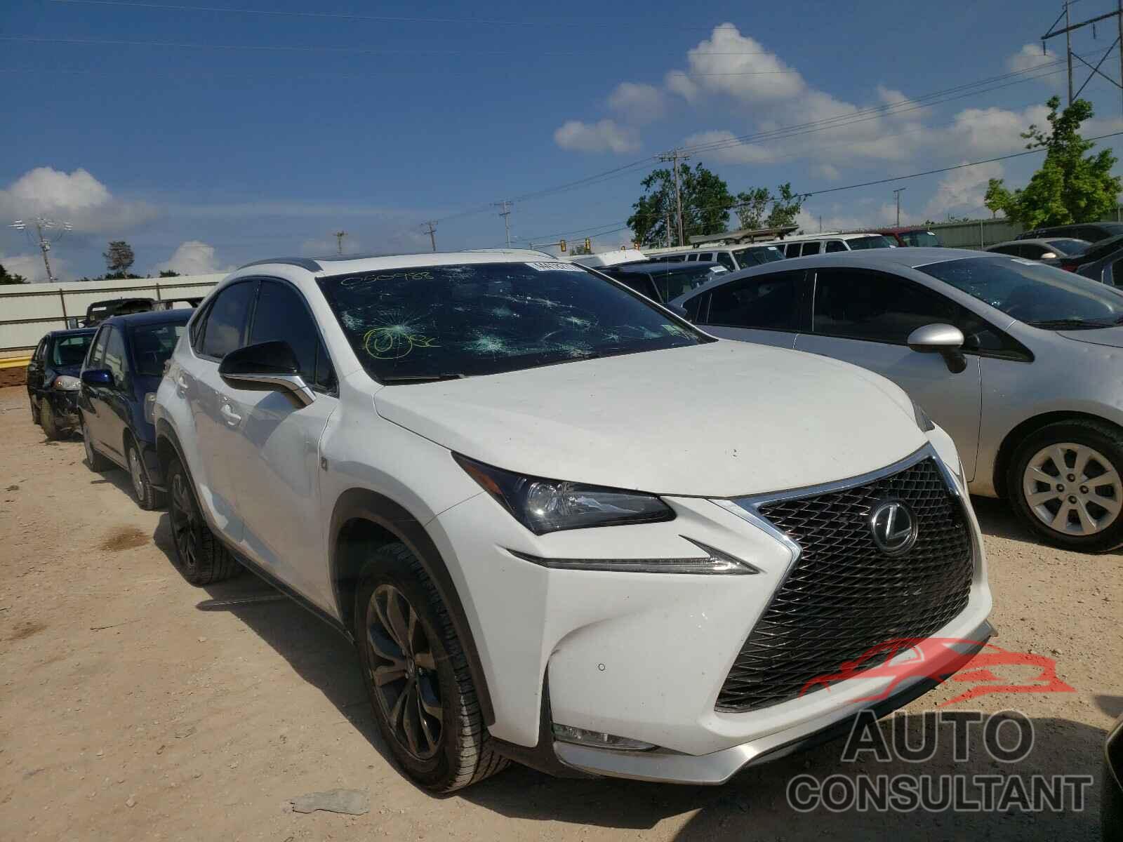 LEXUS NX 2016 - JTJBARBZ3G2050988