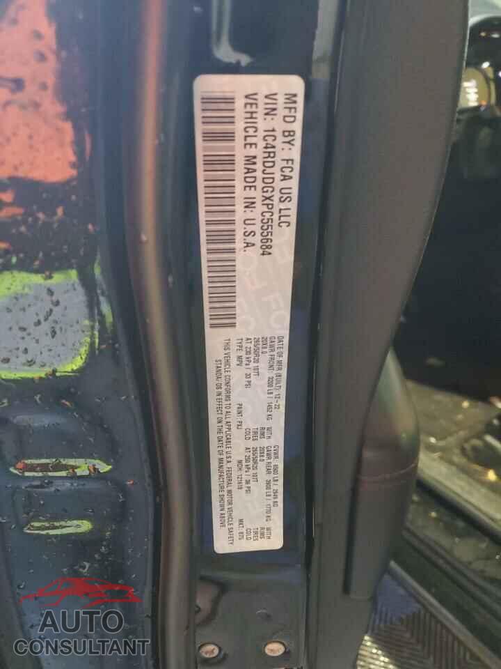 DODGE DURANGO 2023 - 1C4RDJDGXPC555684