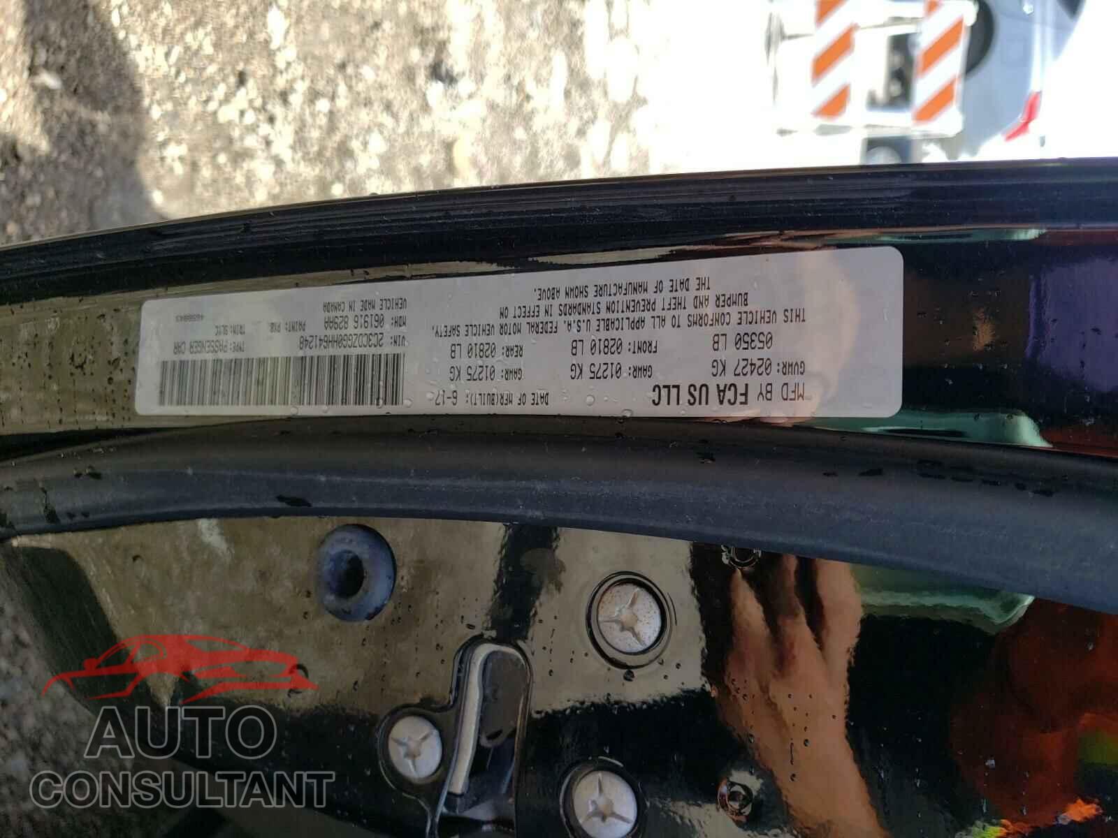 DODGE CHALLENGER 2017 - 2C3CDZGG0HH641248