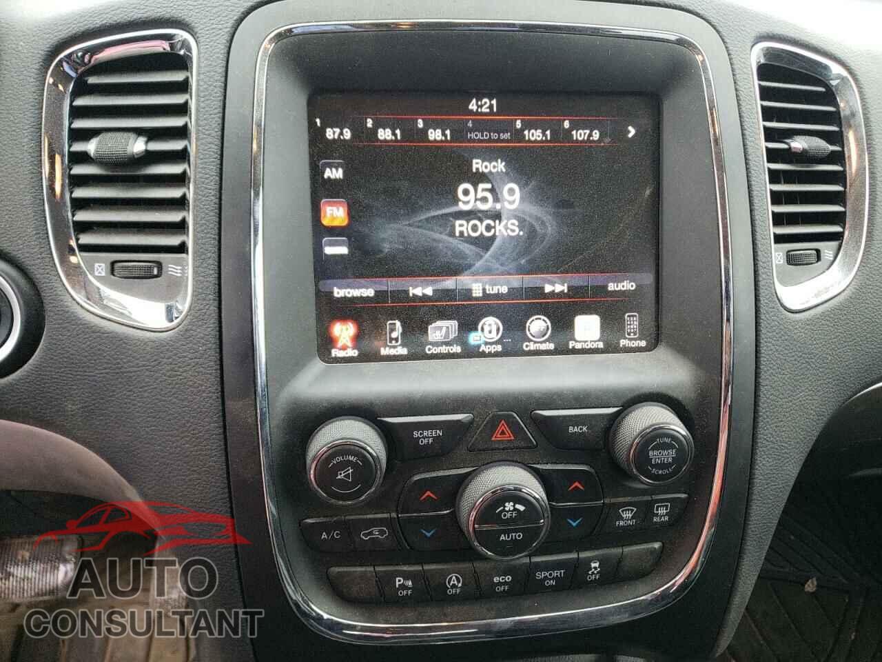 DODGE DURANGO 2016 - 1C4RDJAG4GC485913