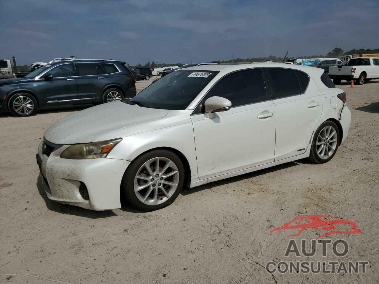 LEXUS CT 200 2012 - JTHKD5BHXC2057097