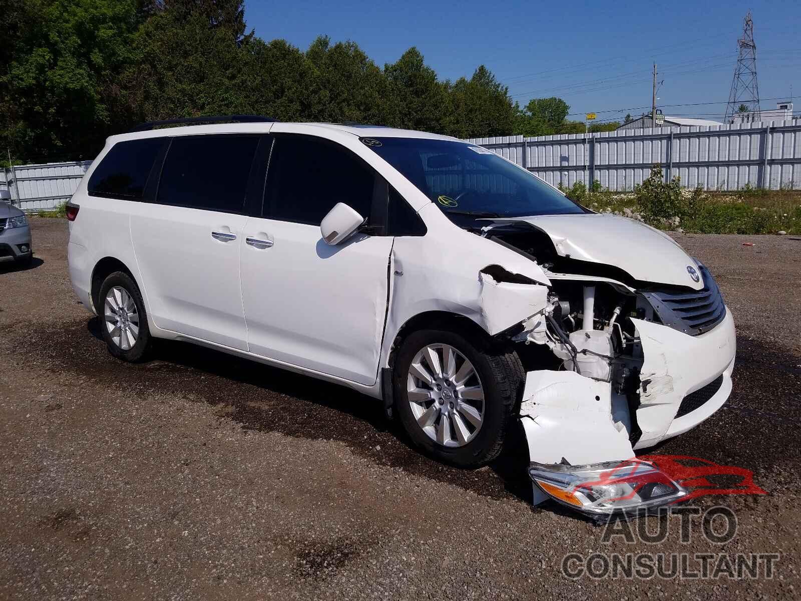 TOYOTA SIENNA 2017 - 5TDDZ3DC8HS175473