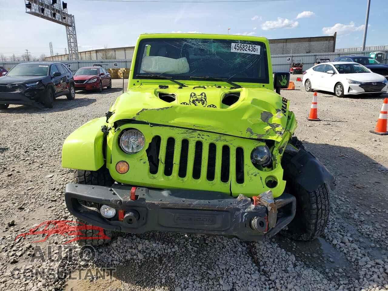 JEEP WRANGLER 2016 - 1C4HJWFG6GL322836