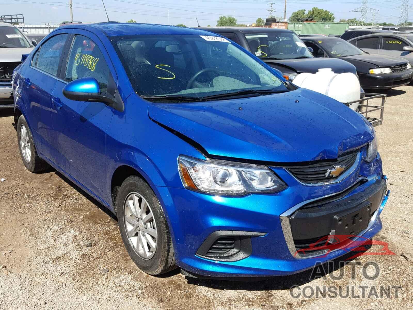 CHEVROLET SONIC 2017 - 1G1JD5SH5H4103422