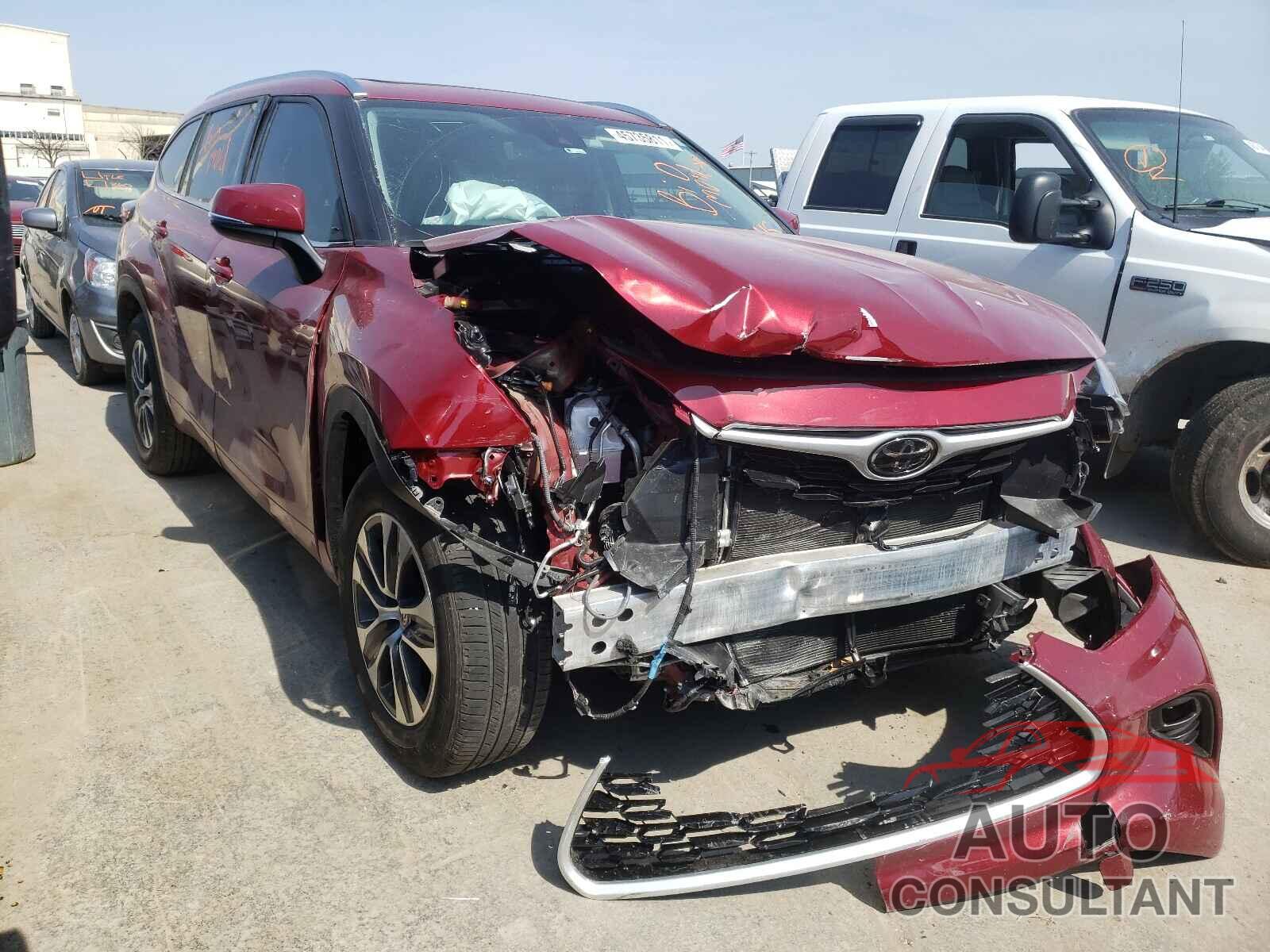 TOYOTA HIGHLANDER 2020 - 5TDGZRAH8LS015909