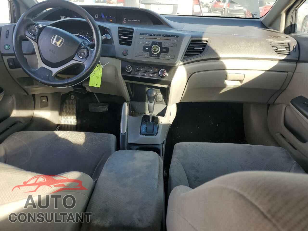 HONDA CIVIC 2012 - 2HGFB2F59CH544520