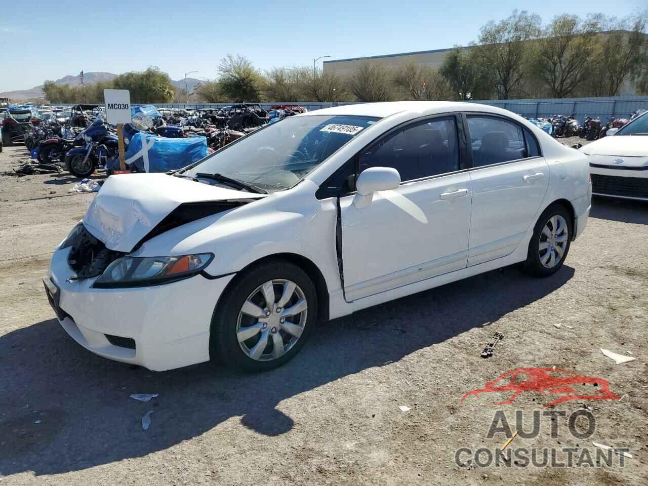 HONDA CIVIC 2009 - 19XFA16509E009608