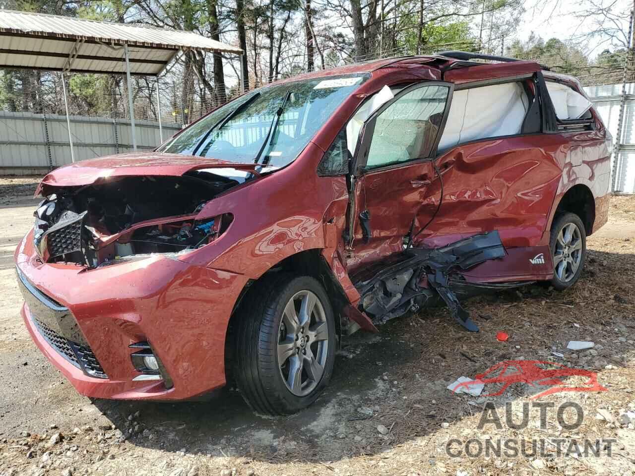 TOYOTA SIENNA 2020 - 5TDXZ3DC0LS083392