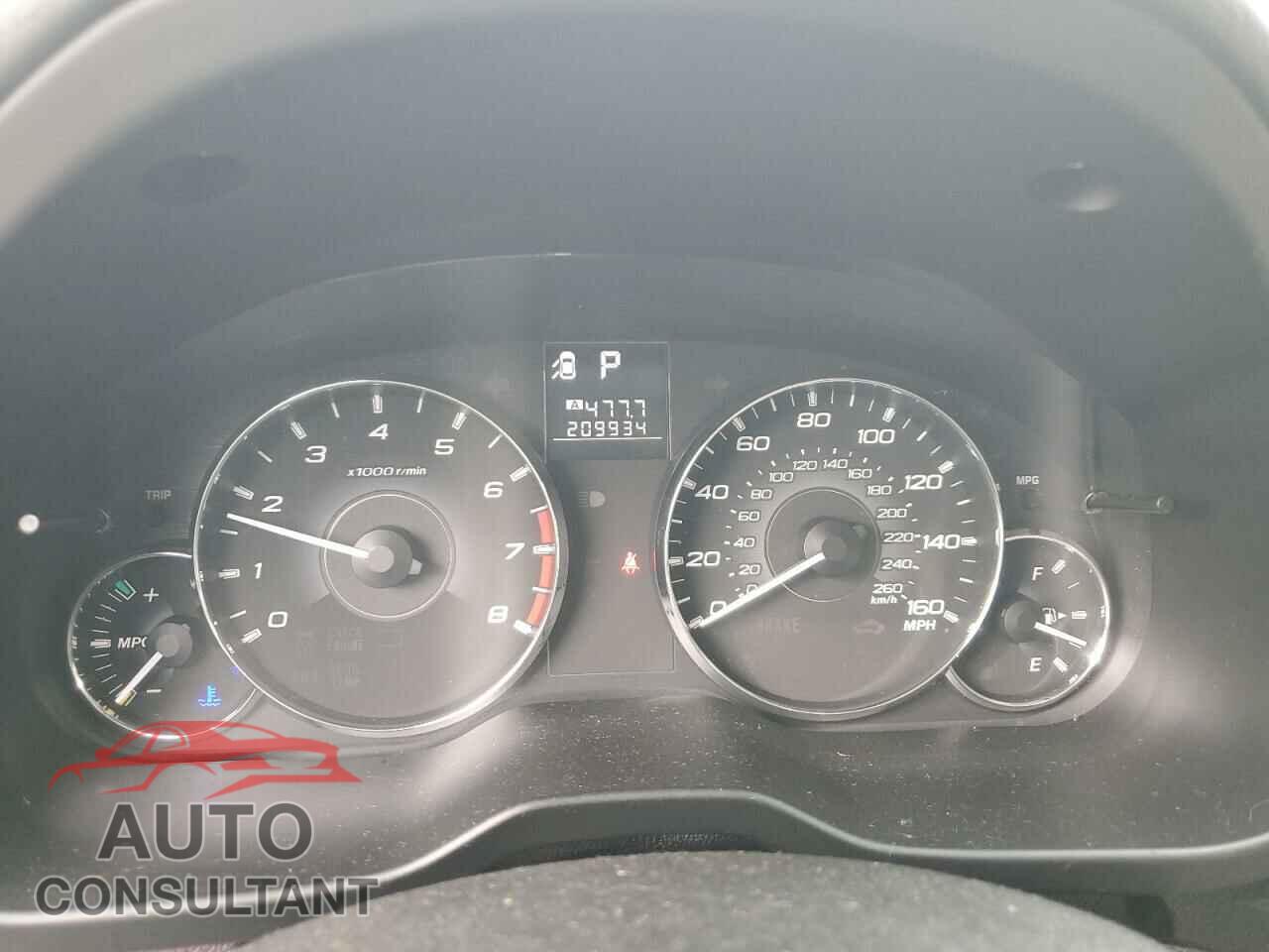SUBARU OUTBACK 2012 - 4S4BRDKC3C2234862