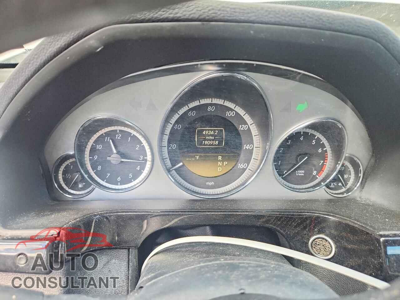 MERCEDES-BENZ E-CLASS 2012 - WDDHF8JB4CA572127