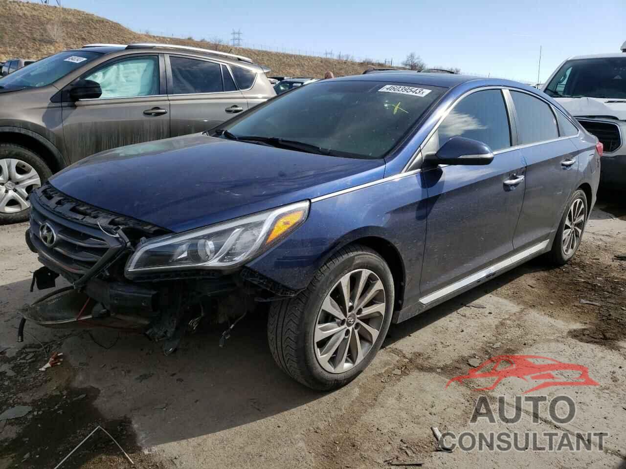 HYUNDAI SONATA 2017 - 5NPE34AFXHH586051