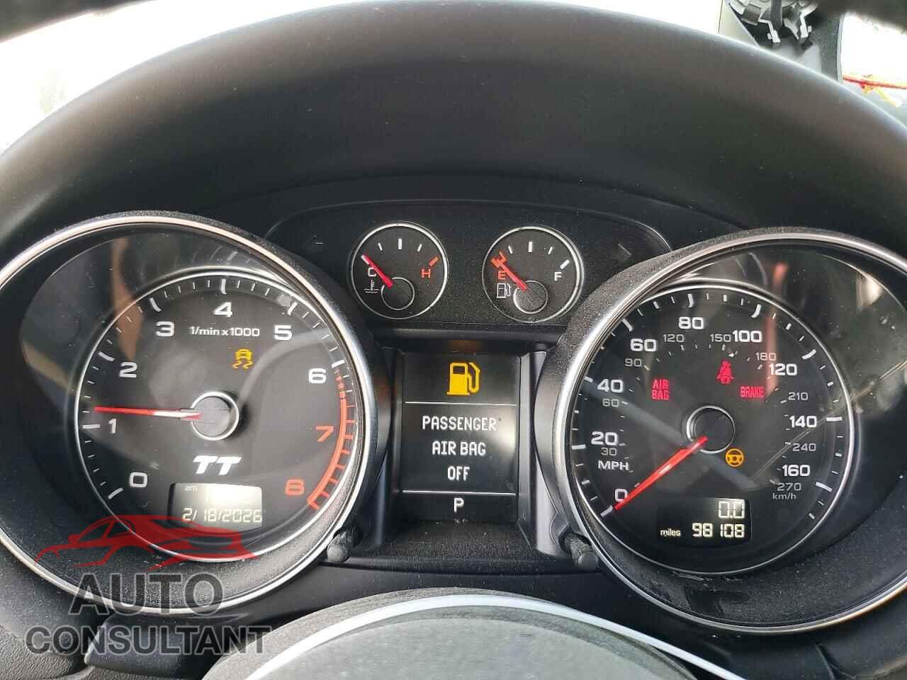 AUDI TT 2014 - TRUBFAFK5E1005093