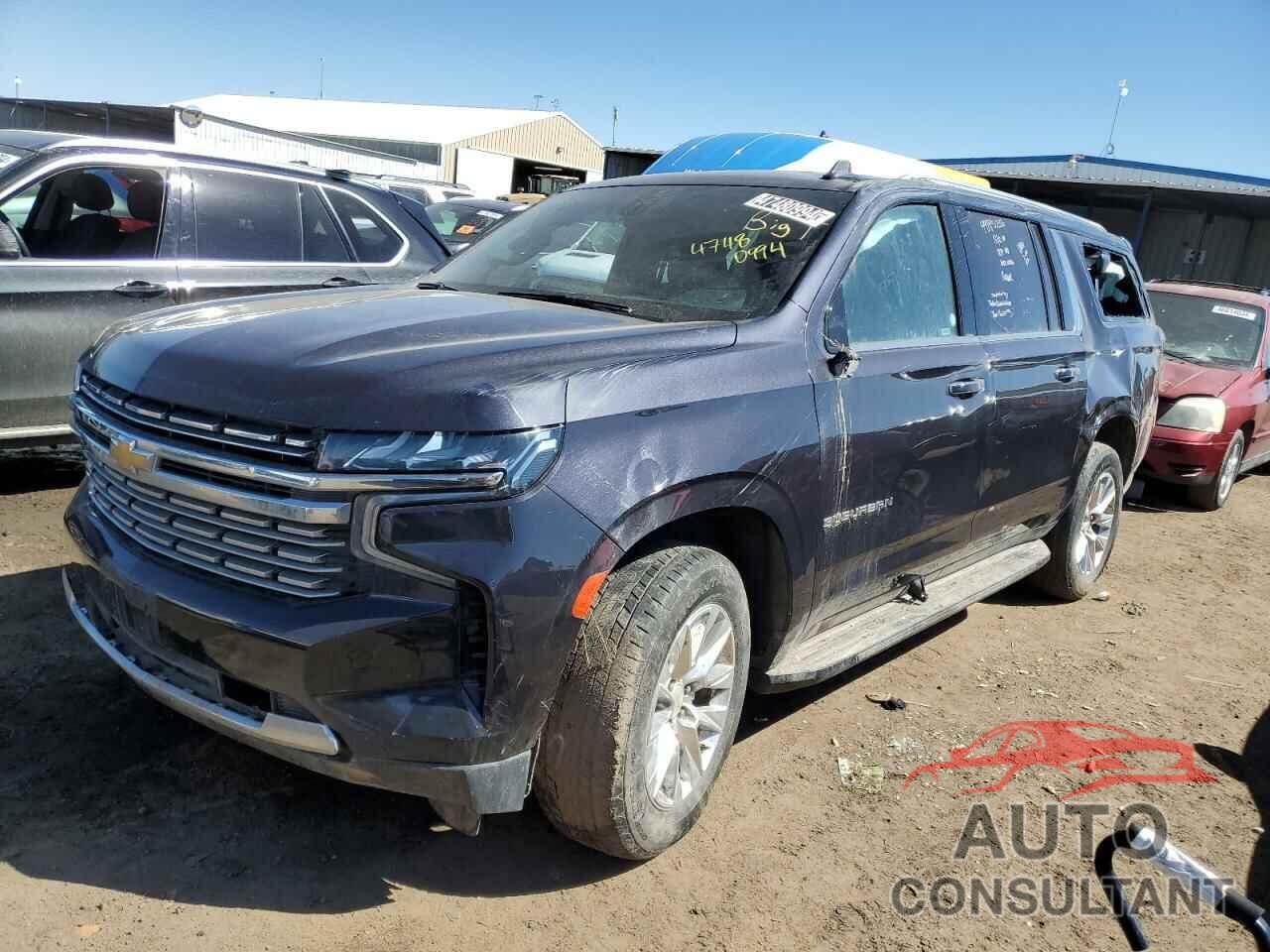 CHEVROLET SUBURBAN 2022 - 1GNSKFKD9NR236789