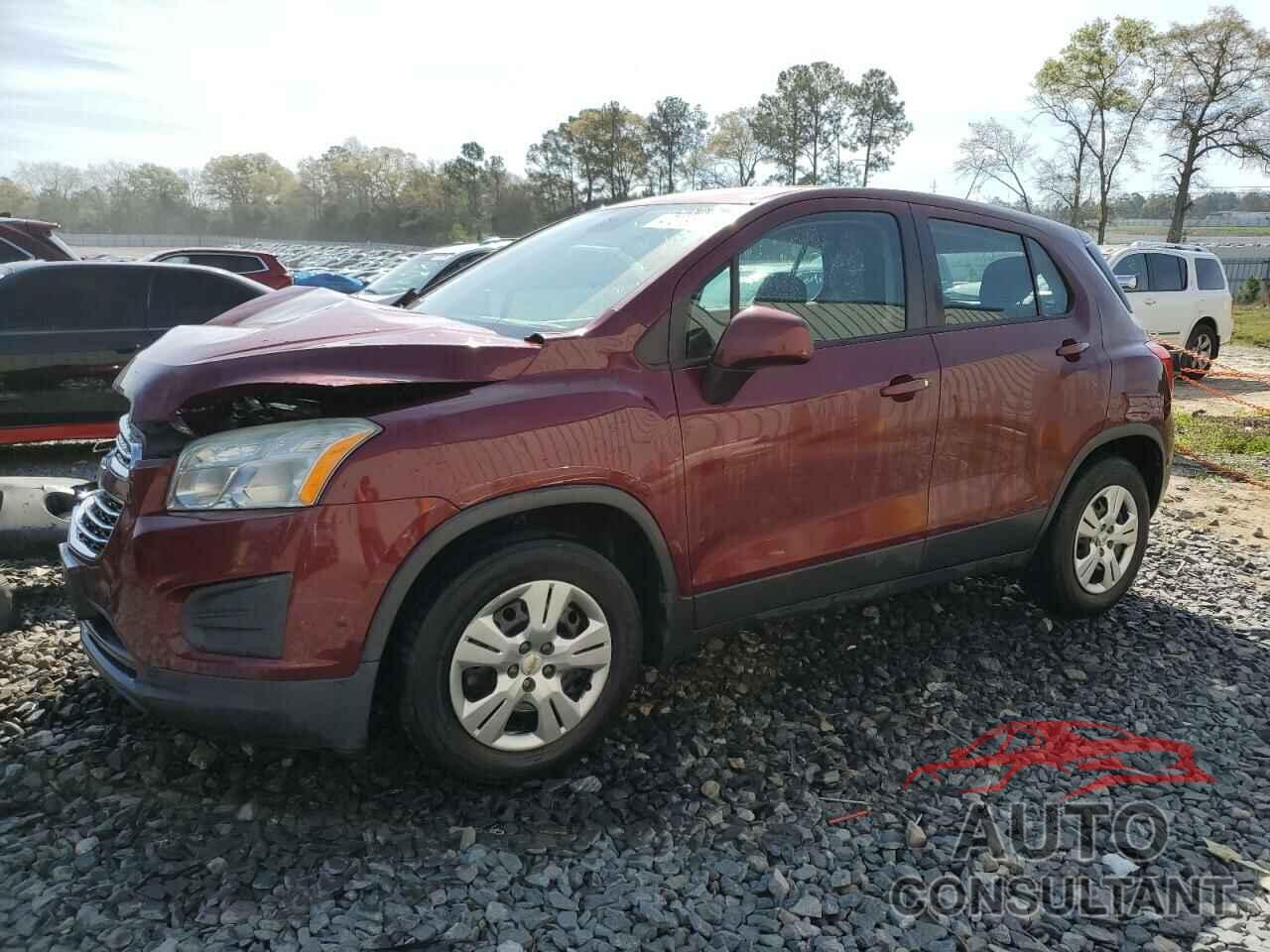 CHEVROLET TRAX 2016 - 3GNCJKSB2GL140205