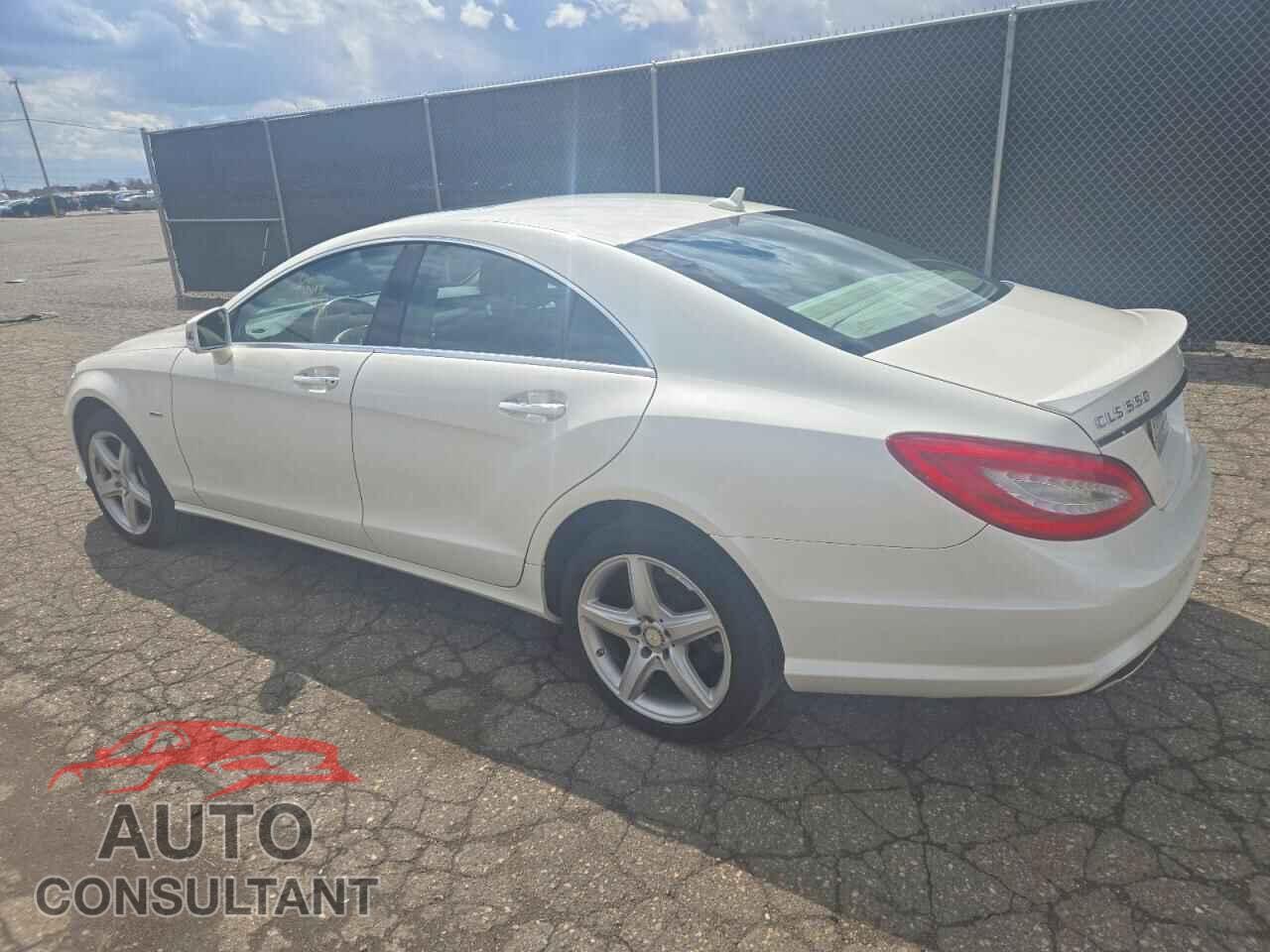 MERCEDES-BENZ CLS-CLASS 2012 - WDDLJ9BB1CA049323