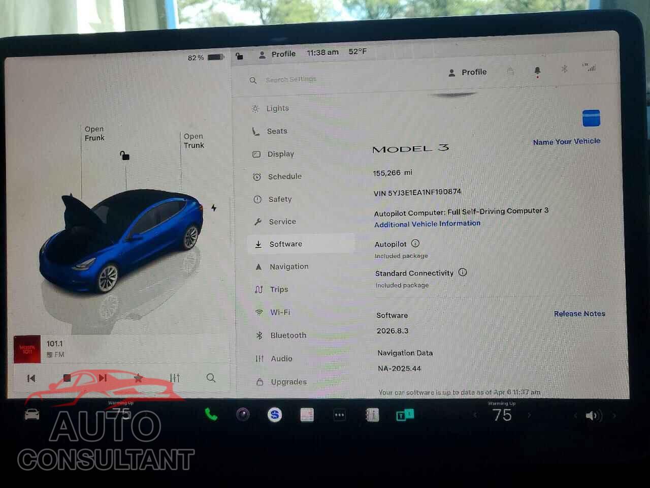 TESLA MODEL 3 2022 - 5YJ3E1EA1NF190874