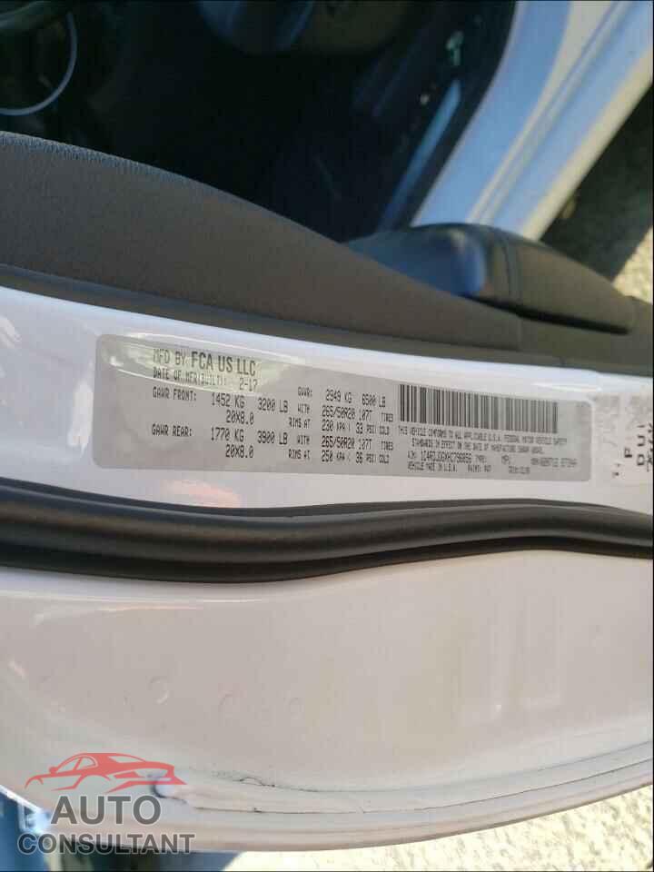 DODGE DURANGO 2017 - 1C4RDJDGXHC796856