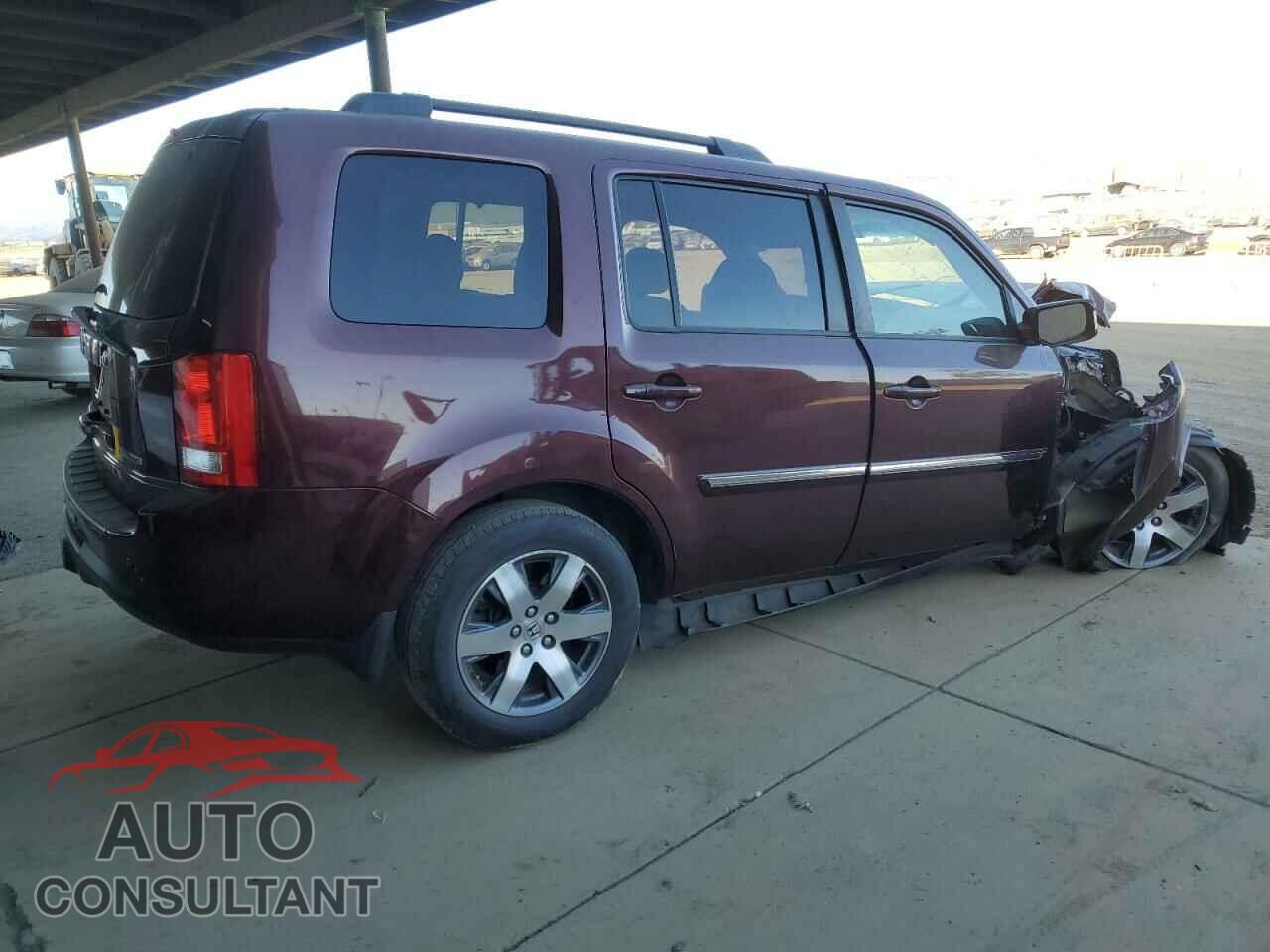 HONDA PILOT 2012 - 5FNYF3H99CB013776