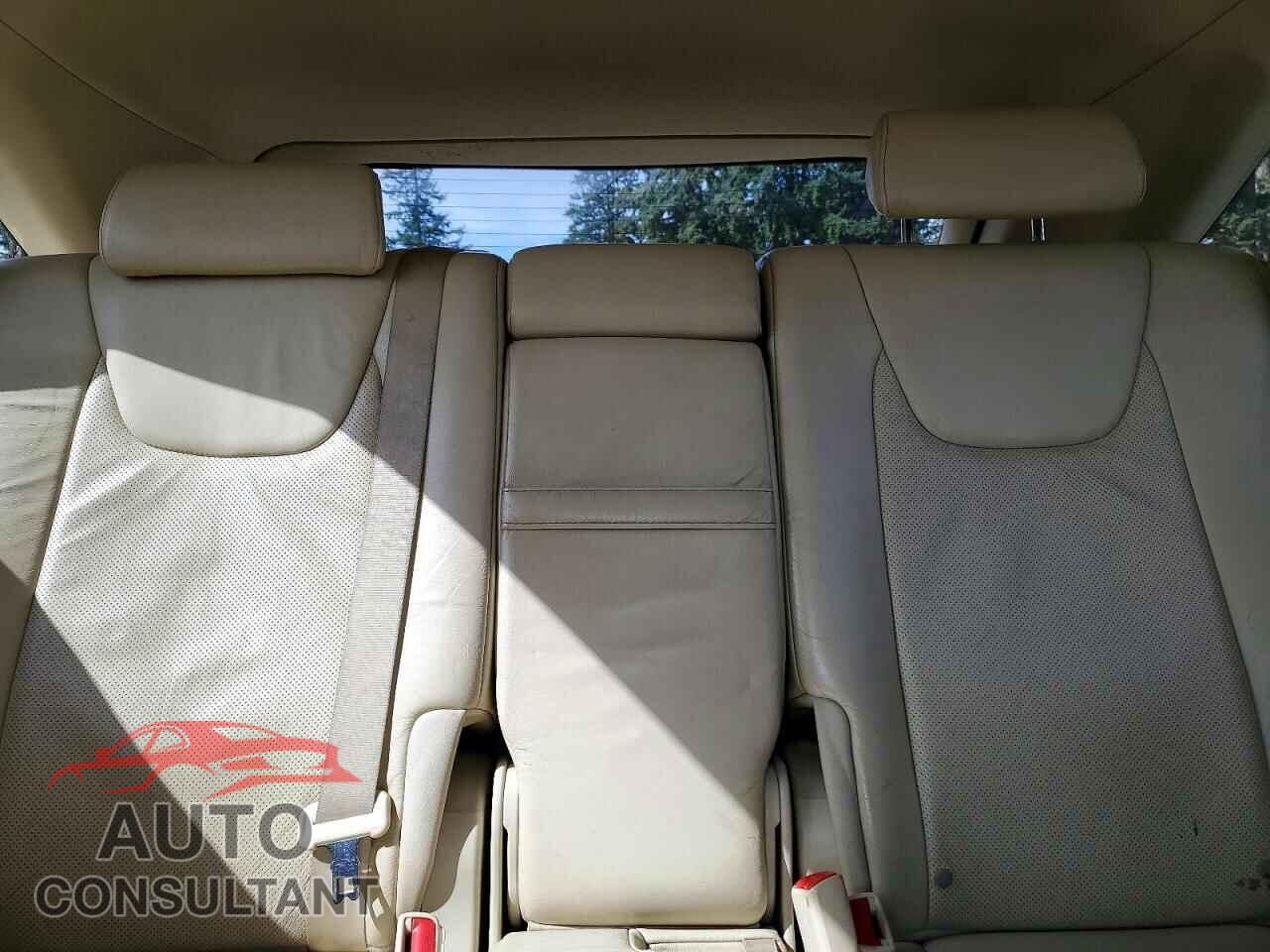 LEXUS RX350 2010 - 2T2BK1BA2AC056572