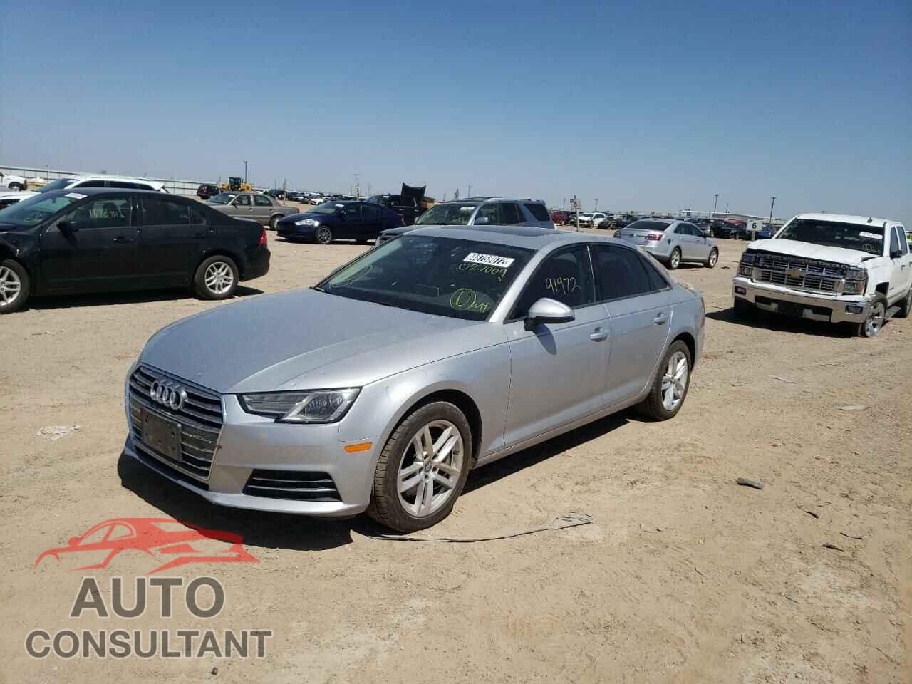 AUDI A4 2017 - WAUANAF46HN027009
