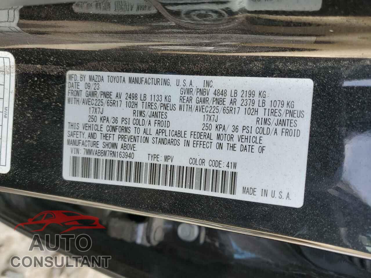 MAZDA CX-50 PREF 2024 - 7MMVABBM7RN163940