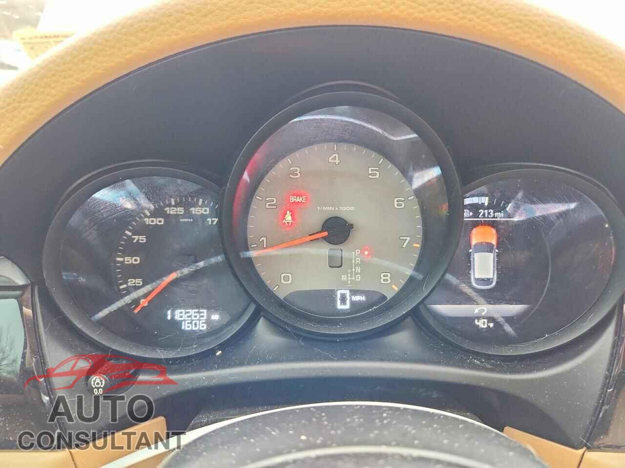 PORSCHE MACAN 2016 - WP1AB2A57GLB49730
