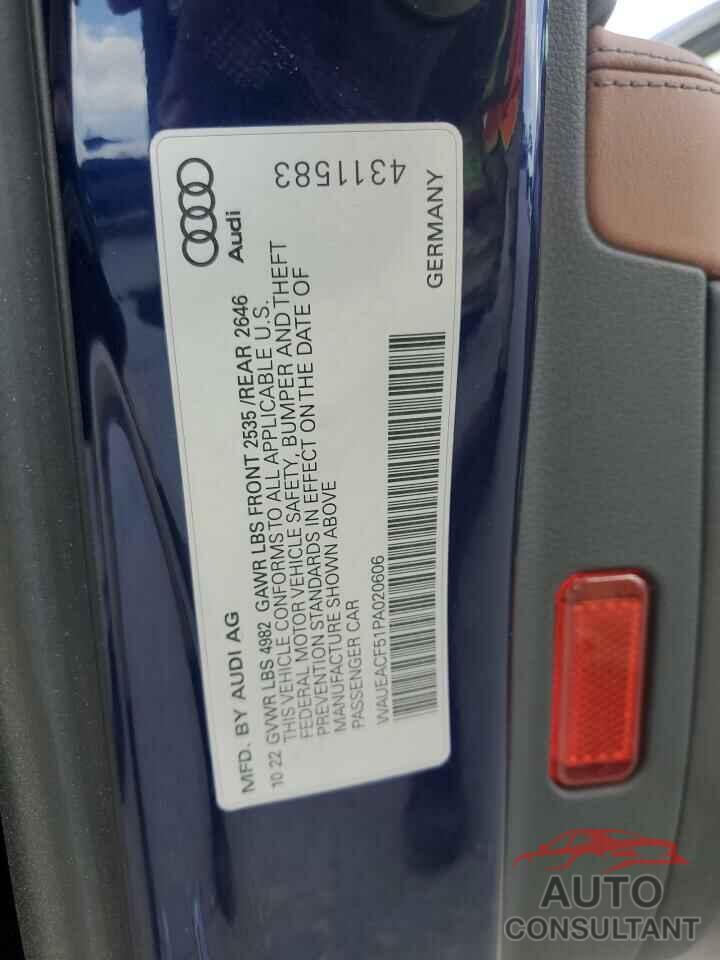AUDI A5 2023 - WAUEACF51PA020606