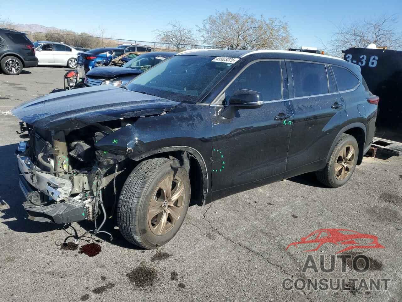 TOYOTA HIGHLANDER 2022 - 5TDAARAH7NS511770
