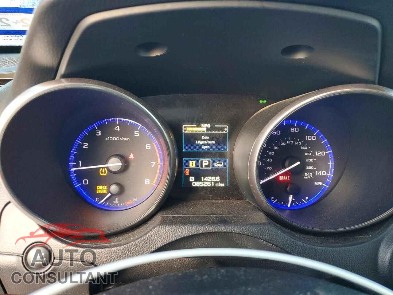 SUBARU OUTBACK 2015 - 4S4BSBLC7F3241500