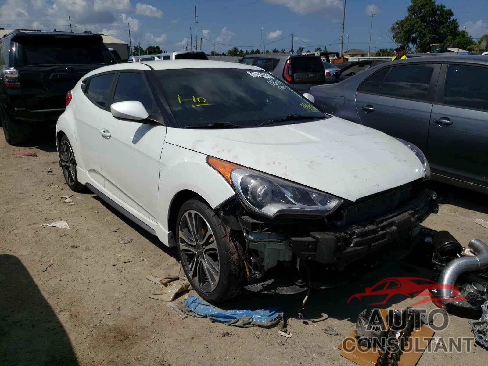 HYUNDAI VELOSTER 2016 - KMHTC6AE7GU292827