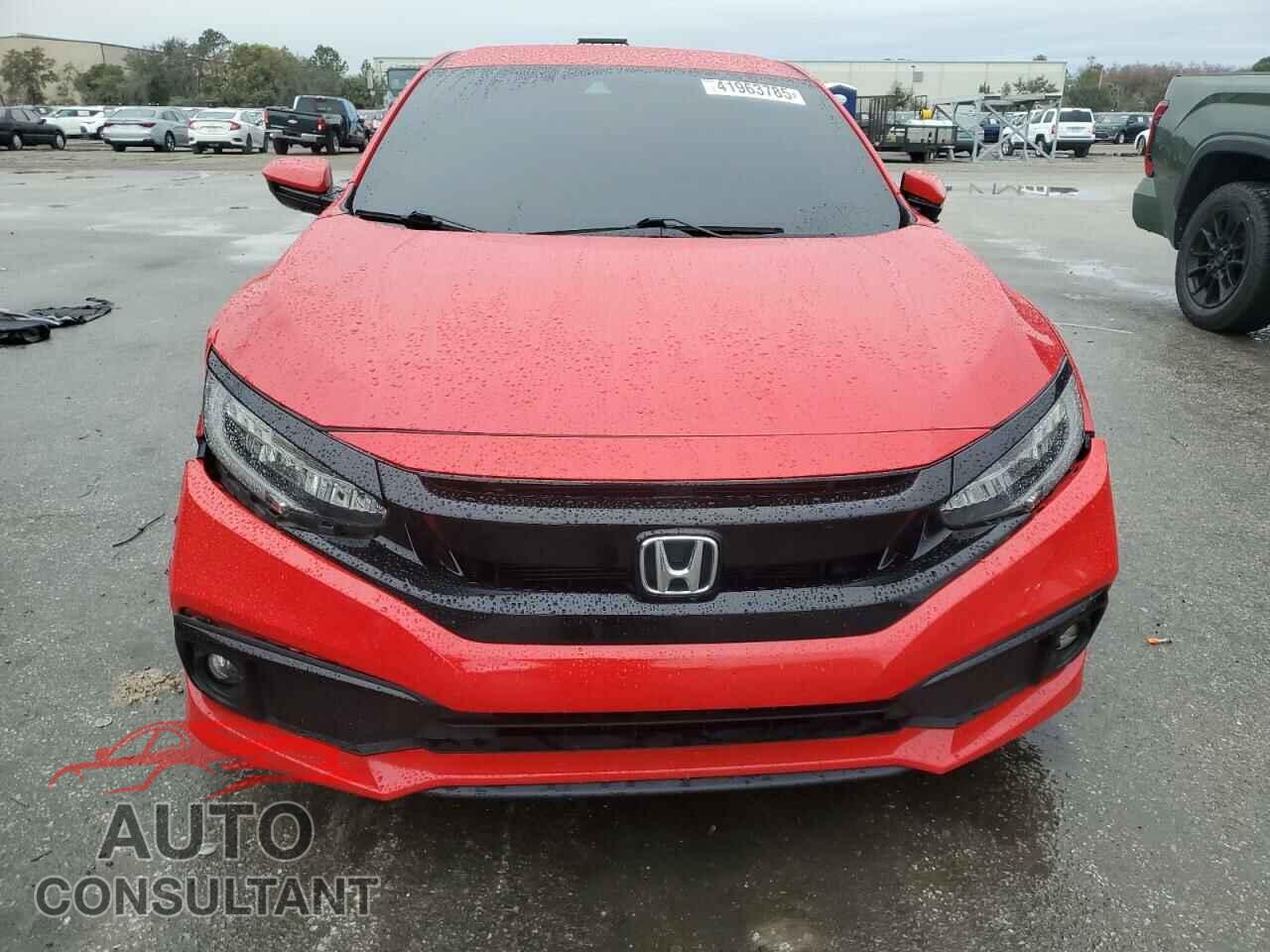 HONDA CIVIC 2019 - 2HGFC2E83KH527896