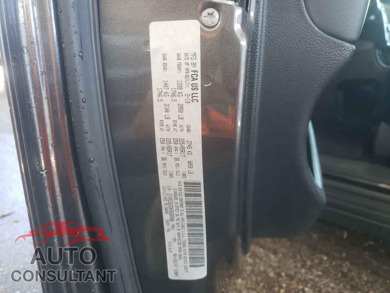DODGE GRAND CARA 2019 - 2C4RDGEG3KR630906
