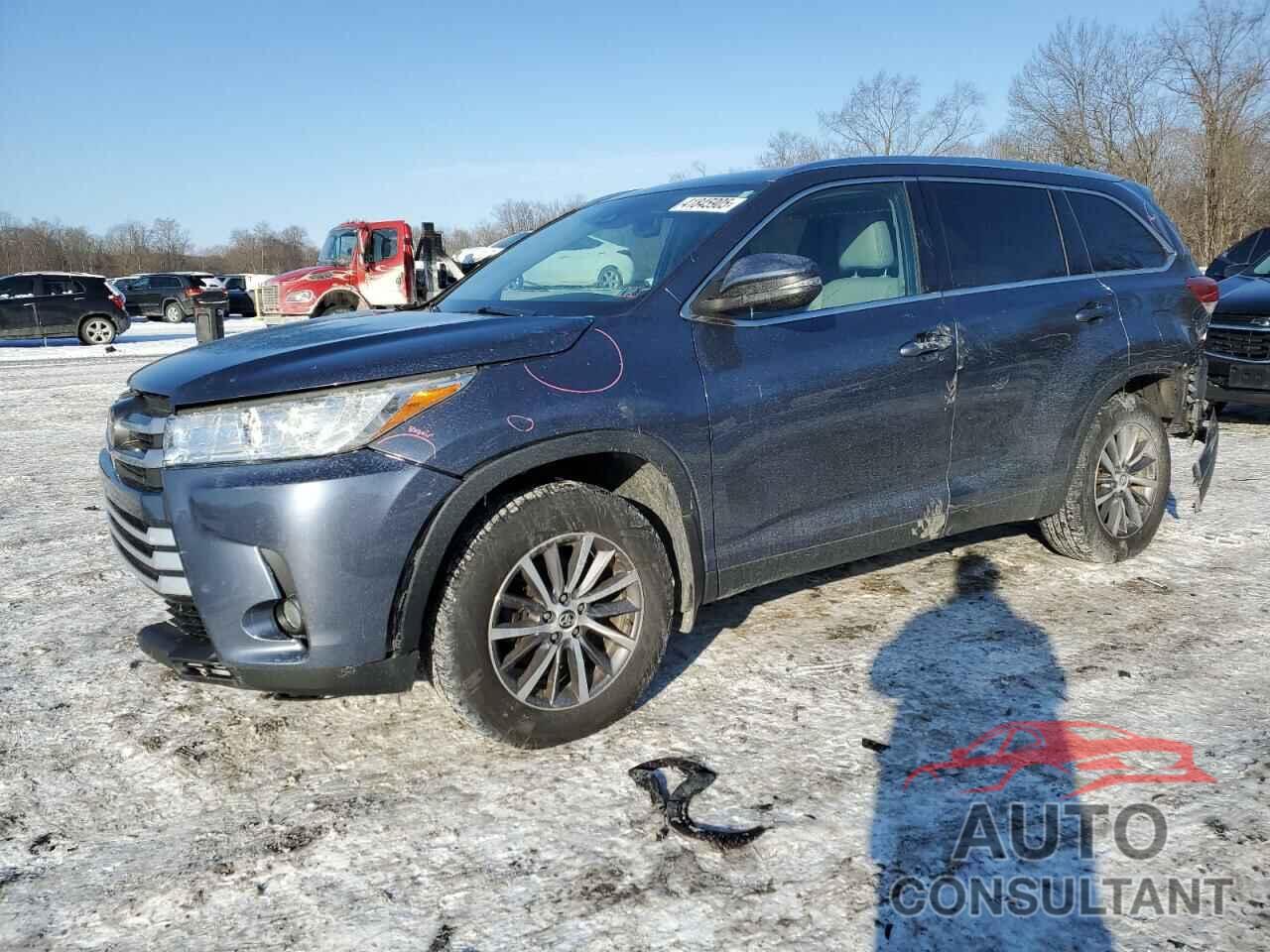 TOYOTA HIGHLANDER 2019 - 5TDJZRFH9KS953608